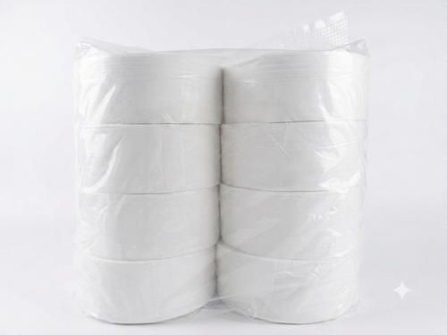 Mini Jumbo Toilet Paper Roll - 8 Pack