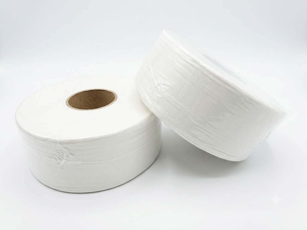 Mini Jumbo Toilet Paper Roll - 8 Pack